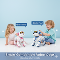 Intelligent Robot Dog Toy for Boys – Remote Control, Voice Activated, Programmable, Touch-Sensitive, Music & Interactive Stunt Pet