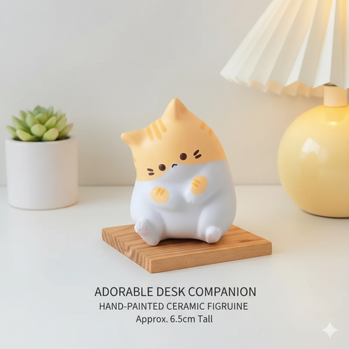 Adorable Cat Squishy Stress Relief Toy - Kawaii Slow Rebound Fidget Squeeze Toy for Kids & Adults, Perfect Halloween/Christmas Stocking Stuffer