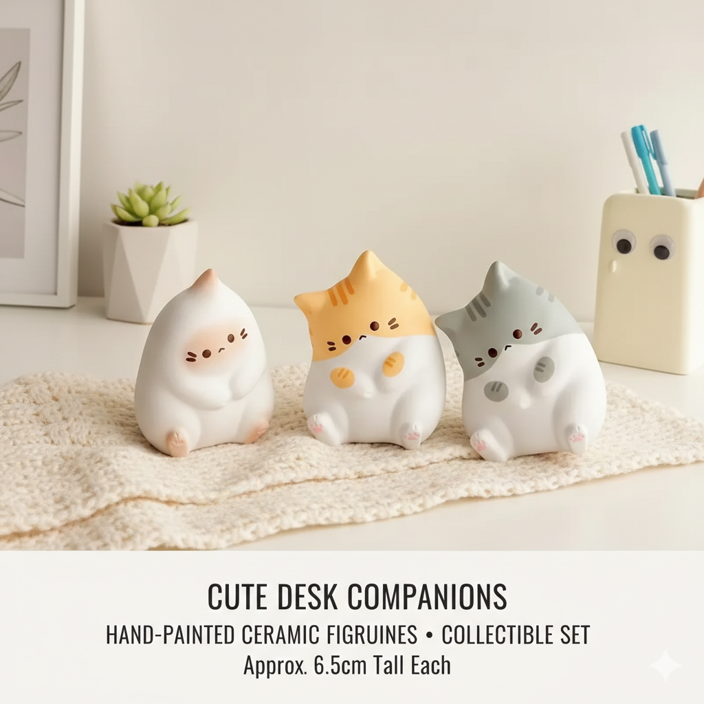 Adorable Cat Squishy Stress Relief Toy - Kawaii Slow Rebound Fidget Squeeze Toy for Kids & Adults, Perfect Halloween/Christmas Stocking Stuffer