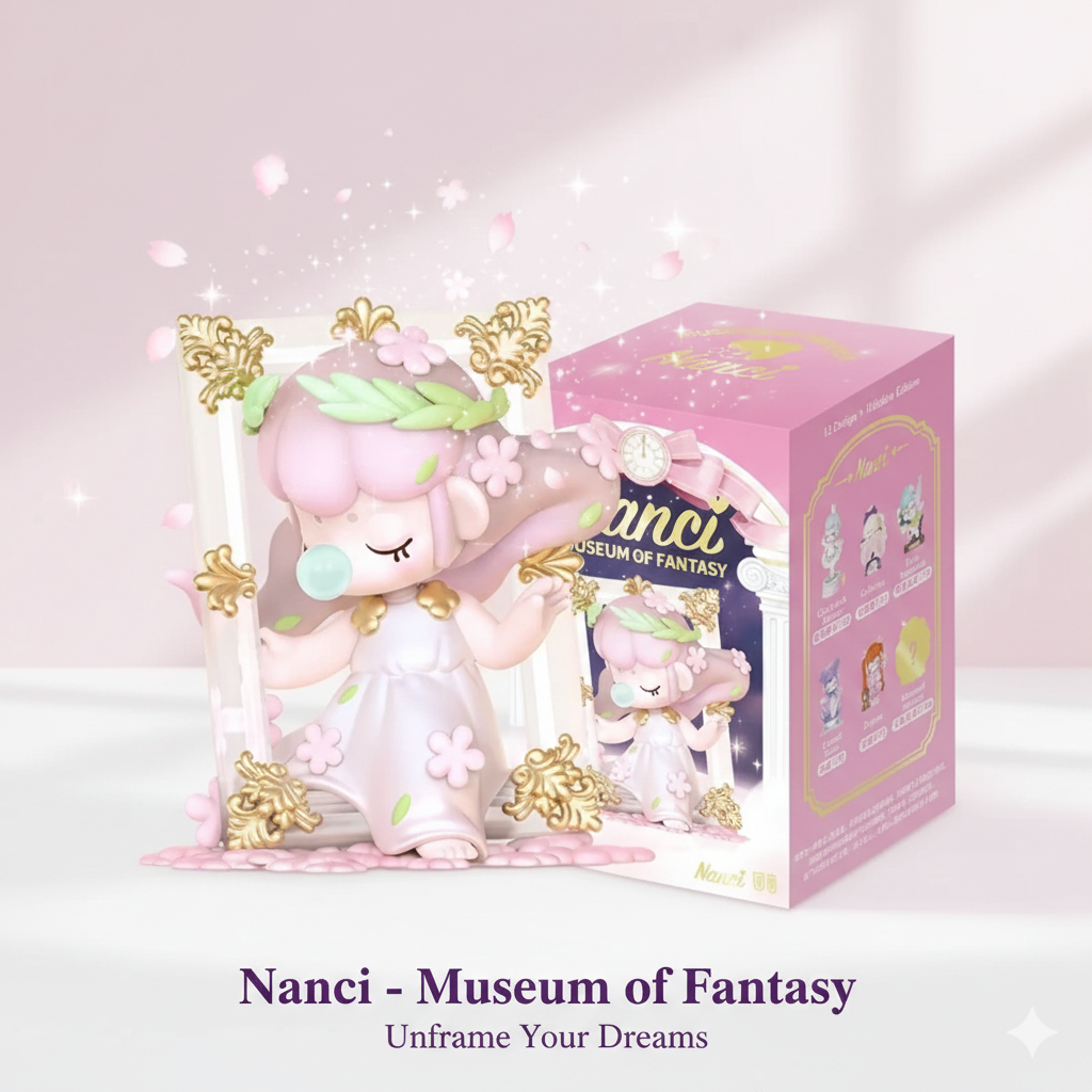 Nanci Poetic Beauty Blind Box: Ethereal Zen Action Figure Doll - Perfect Surprise Toy Gift for Her & Art Toy Collectors
