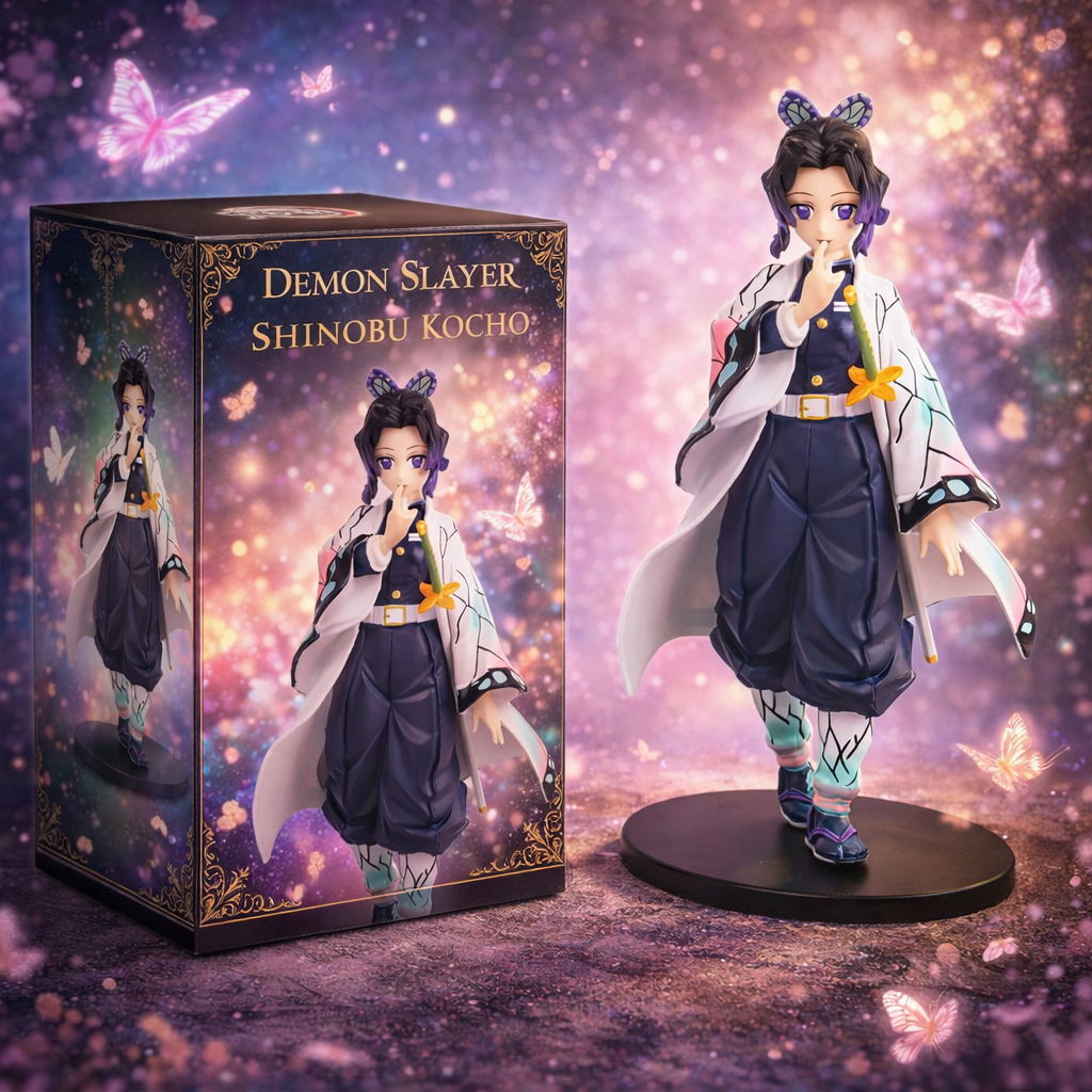 Kimetsu no Yaiba Action Figure Set – Tanjirou, Zenitsu & Nezuko PVC Model Toys for Anime Fans